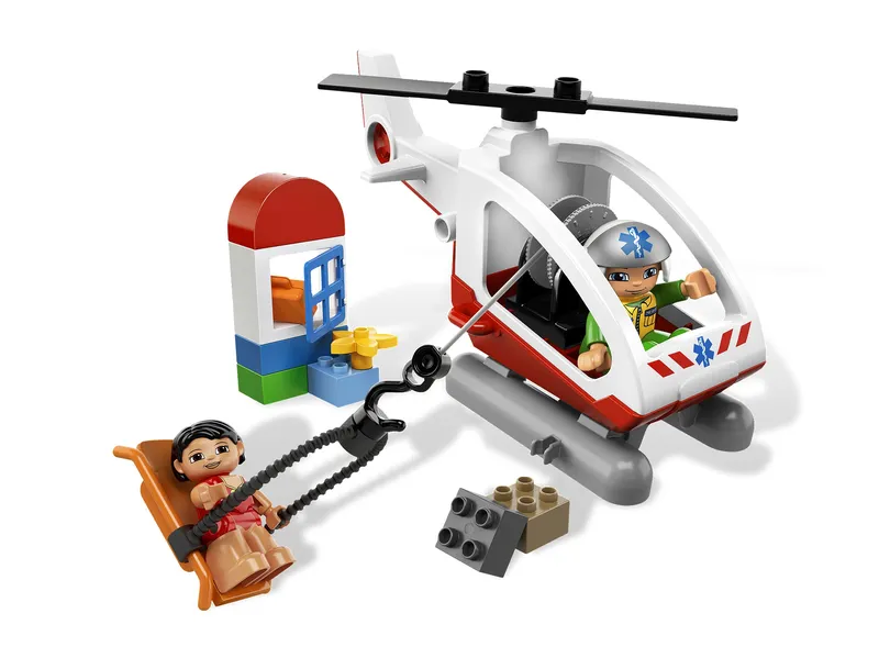 Bouw een Spannende Redding: De Noodhelikopter