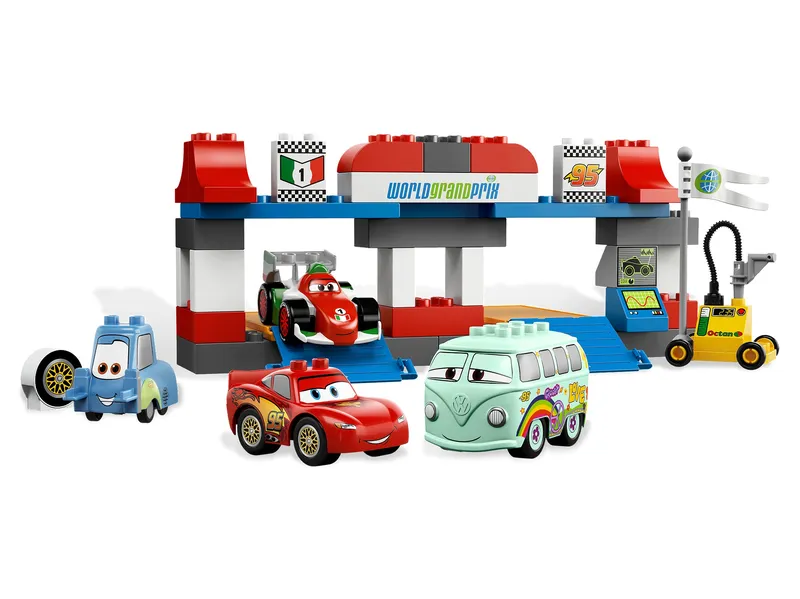 The Pit Stop van LEGO – productfoto