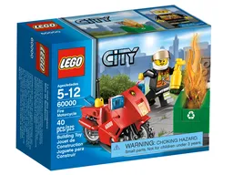 LEGO Fire Motorcycle (60000) - afbeelding 1