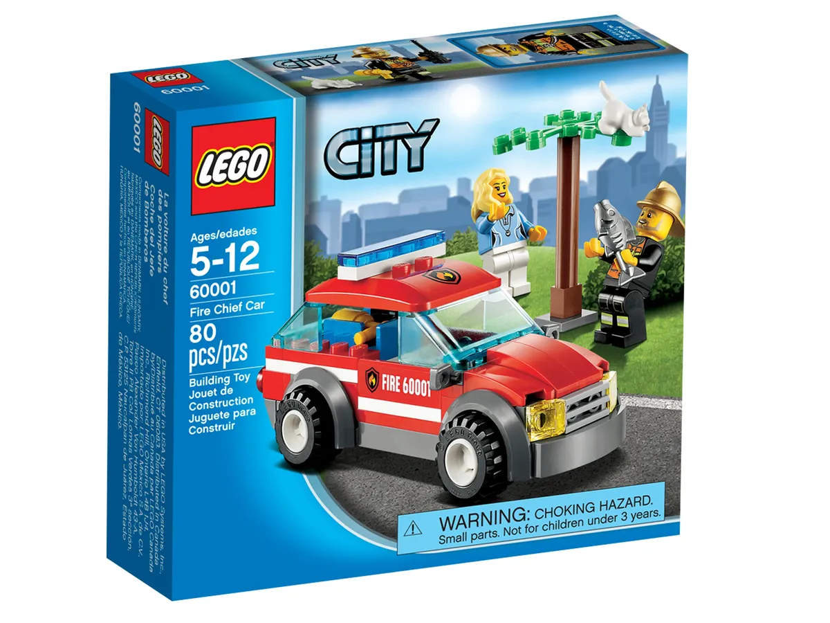 LEGO Fire Chief Car (60001) - Bild 1