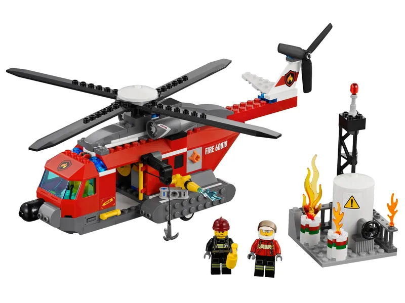 Fire Helicopter von LEGO – Produktfoto