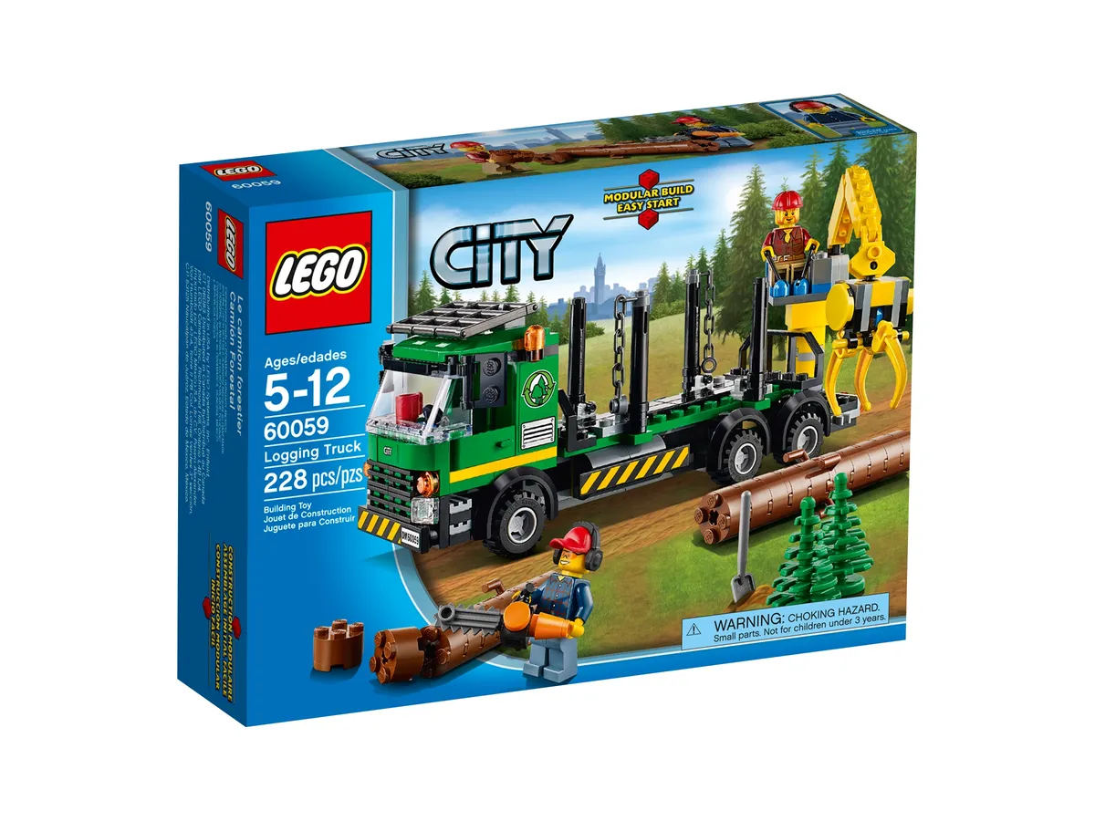 LEGO Logging Truck (60059) - image 1
