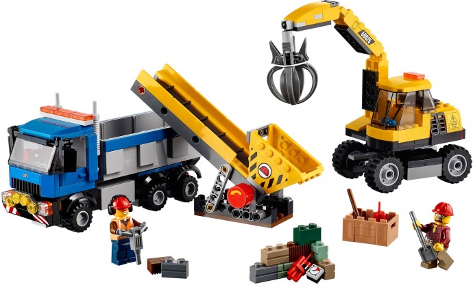 LEGO Excavator and Truck (60075)