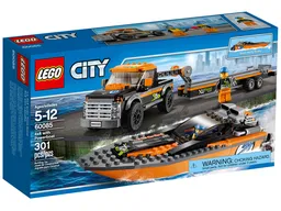 LEGO 4x4 with Powerboat (60085) - afbeelding 1