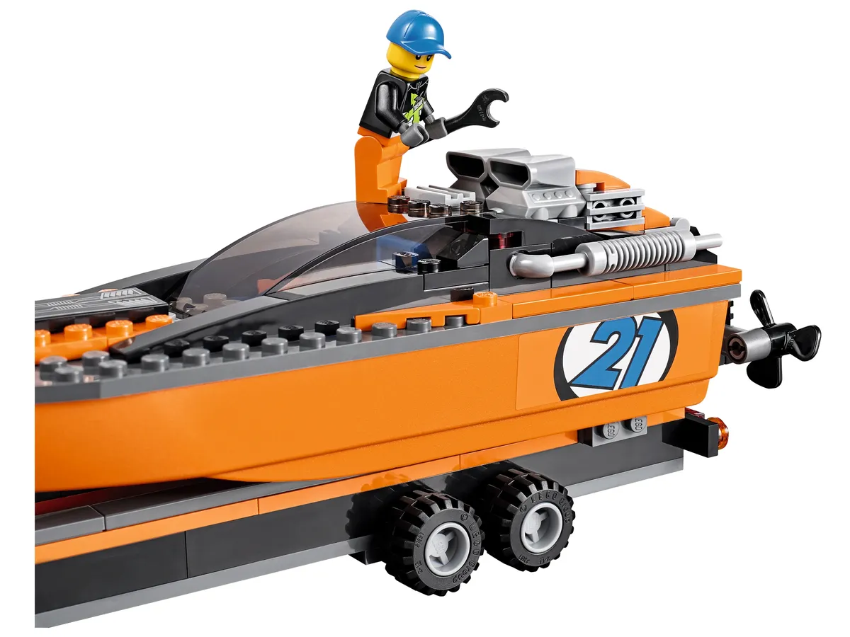 LEGO 4x4 with Powerboat (60085) - Bild 5
