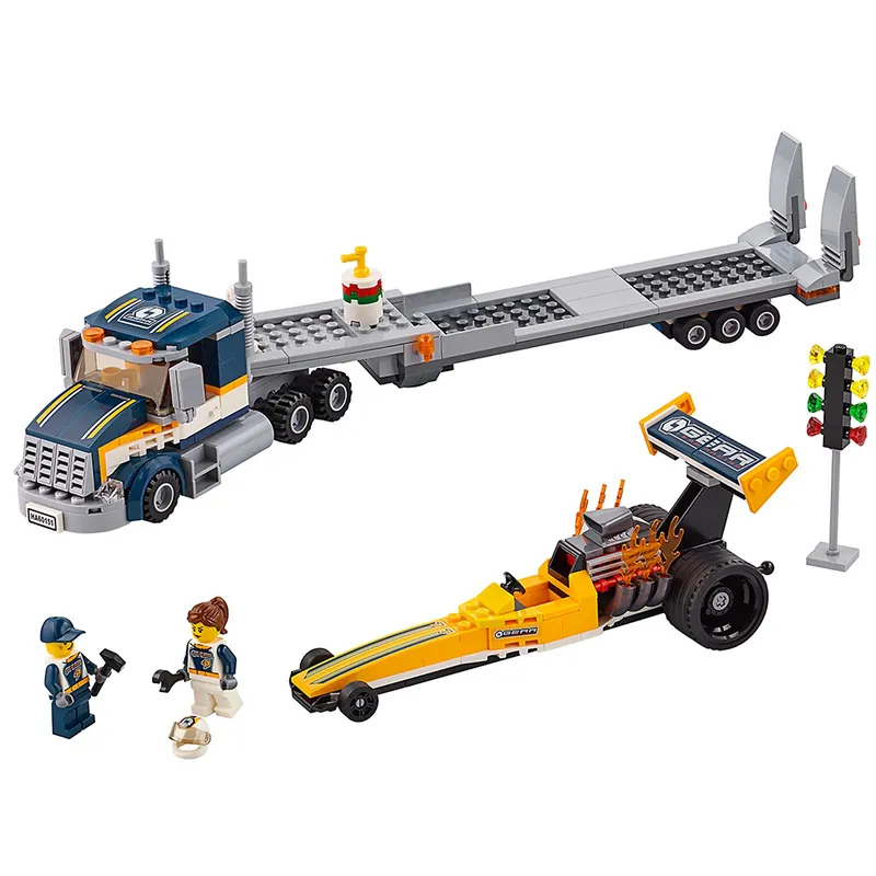 Dragster Transporter von LEGO – Produktfoto