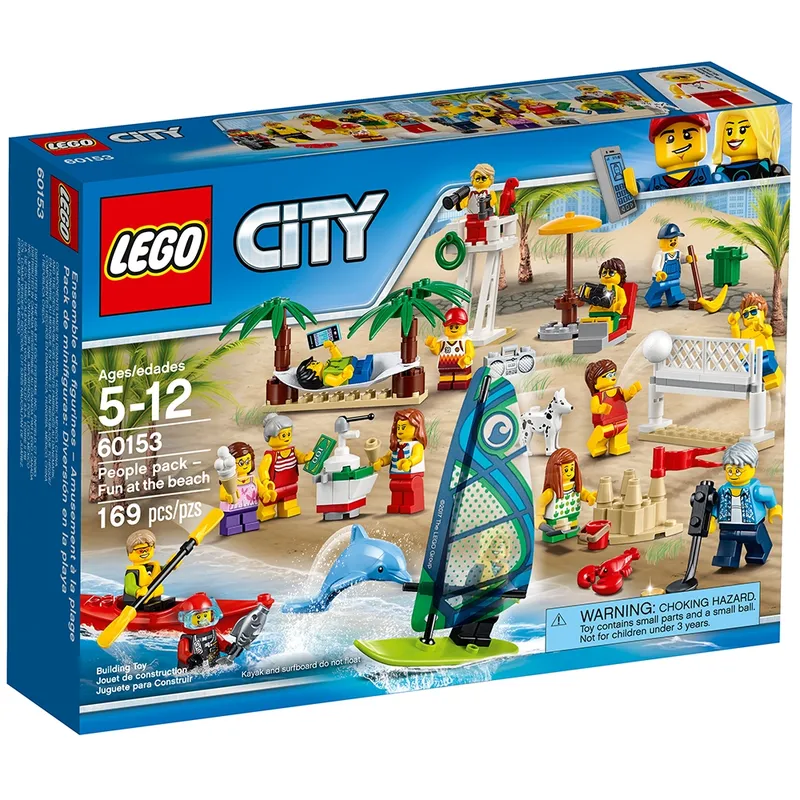 People pack – Fun at the beach von LEGO – Produktfoto 2 von 7