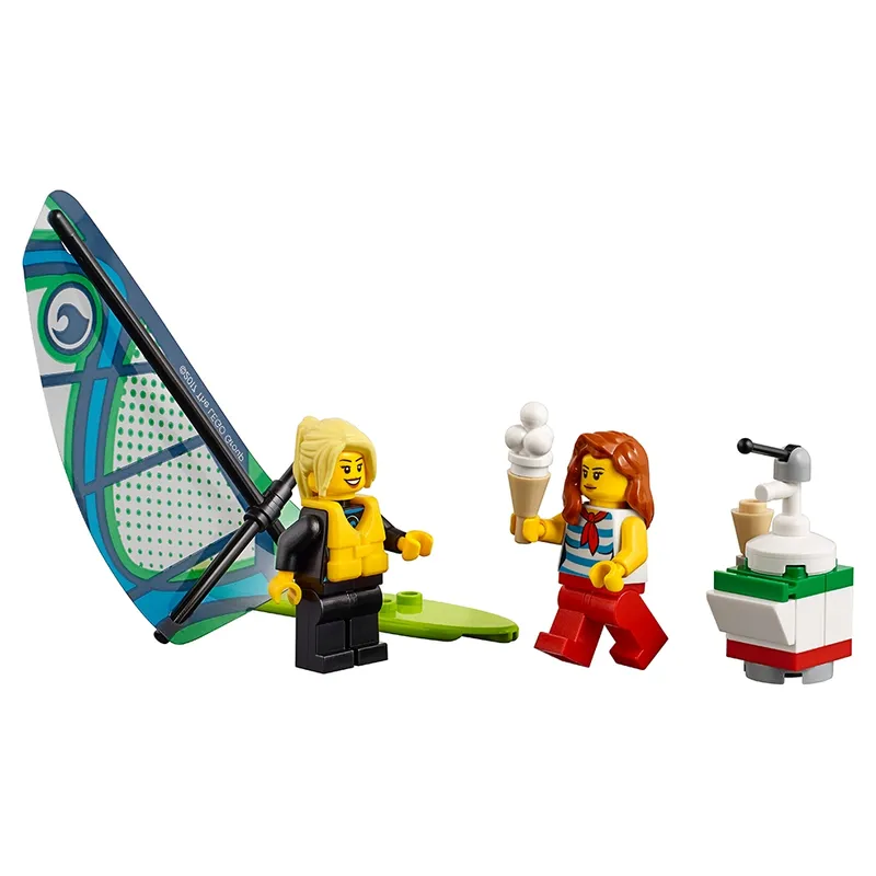 People pack – Fun at the beach von LEGO – Produktfoto 6 von 7