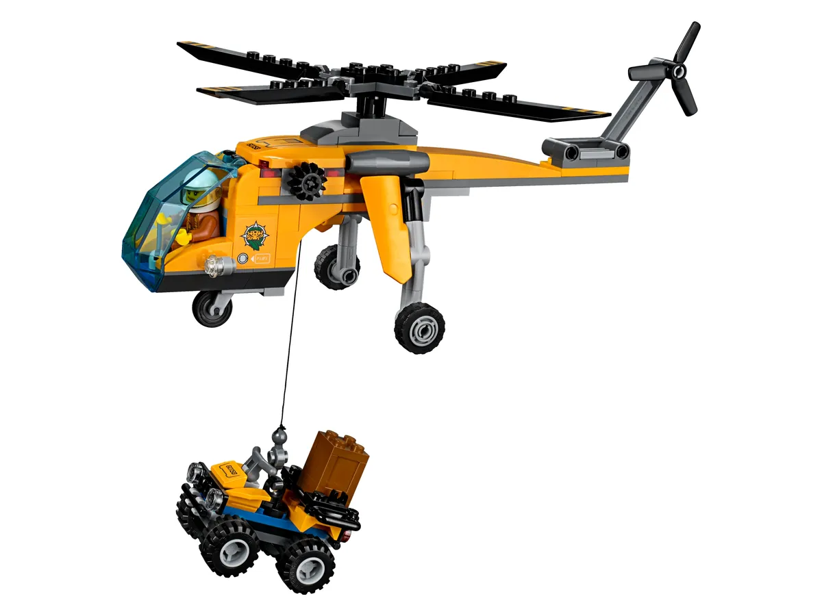 LEGO Jungle Cargo Helicopter (60158) - image 4