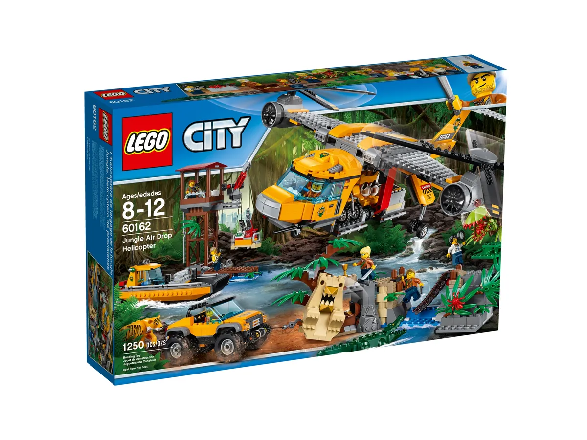 LEGO Jungle Air Drop Helicopter (60162) - Bild 1