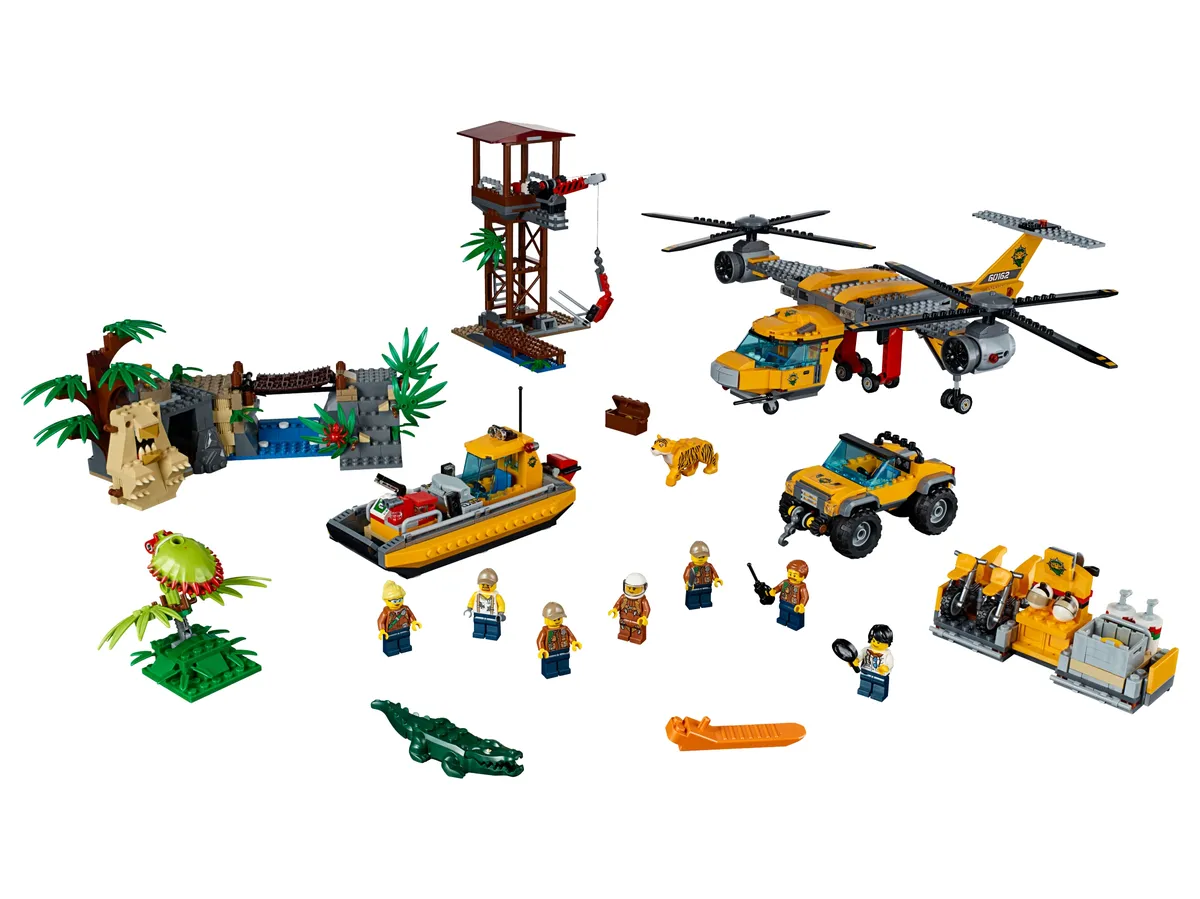 LEGO Jungle Air Drop Helicopter (60162)