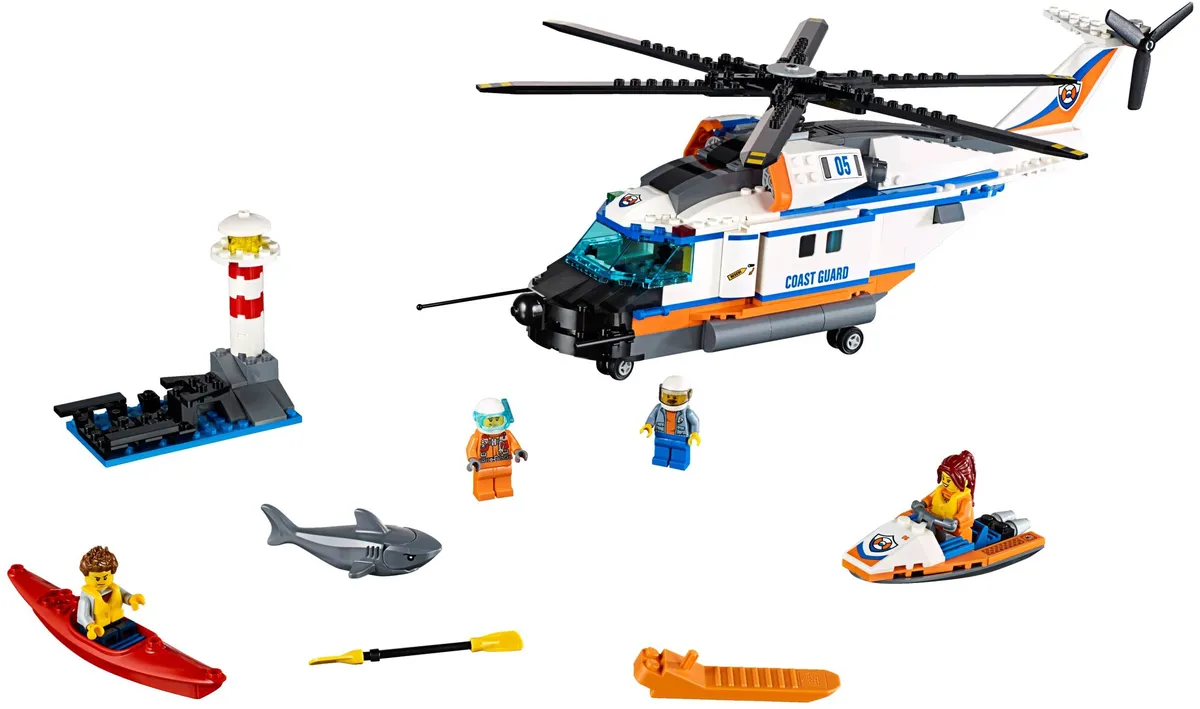 LEGO Heavy-duty Rescue Helicopter (60166)