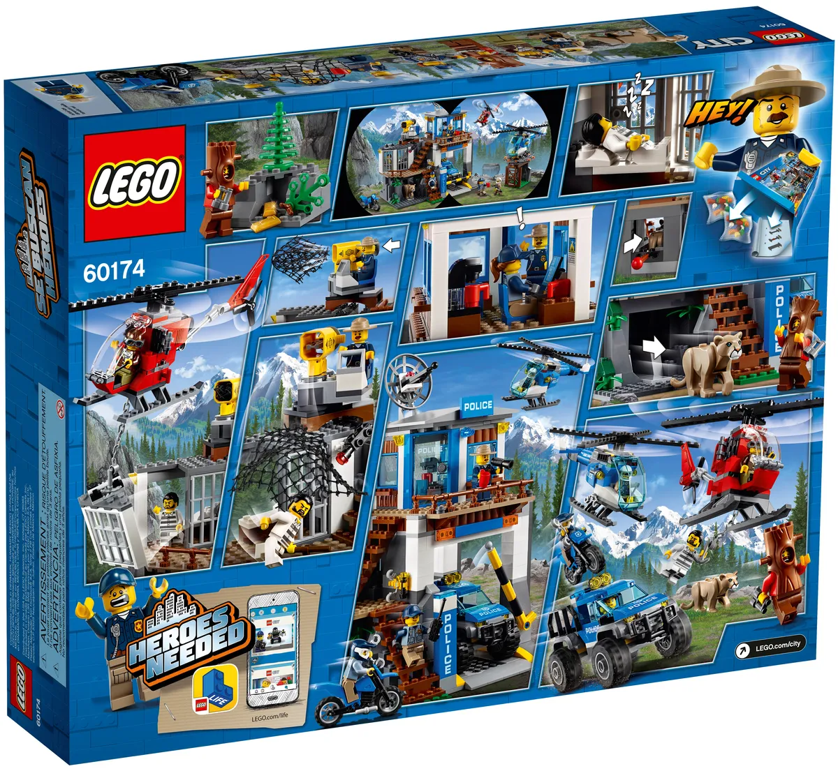 LEGO Mountain Police Headquarters (60174) - Bild 14