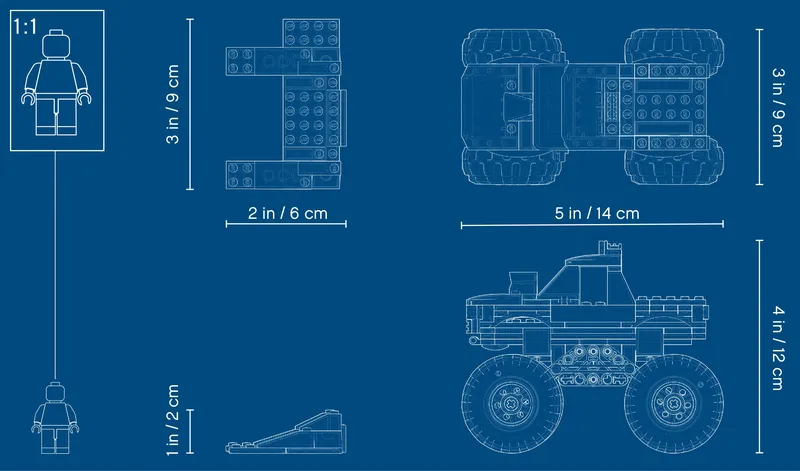 Monster Truck de LEGO – photo du produit 11 sur 11