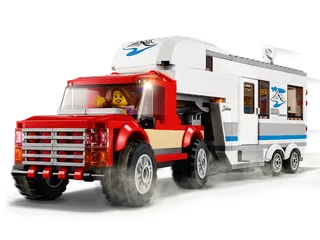 Pick-uptruck en caravan van LEGO – productfoto 5 van 14