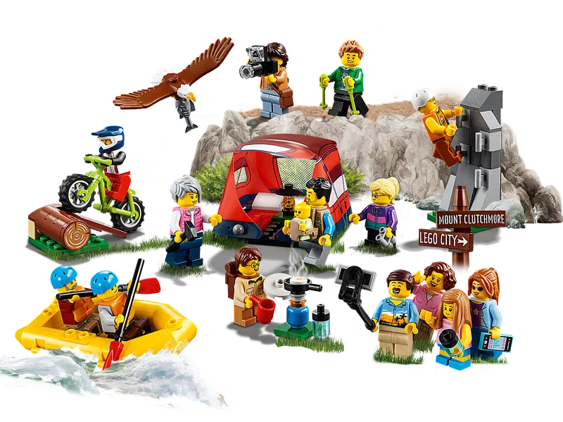 People Pack - Outdoor Adventures van LEGO – productfoto 3 van 11
