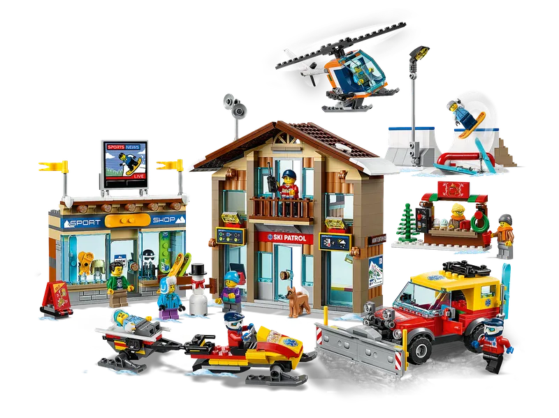 Ski Resort från LEGO – produktbild 3 av 36