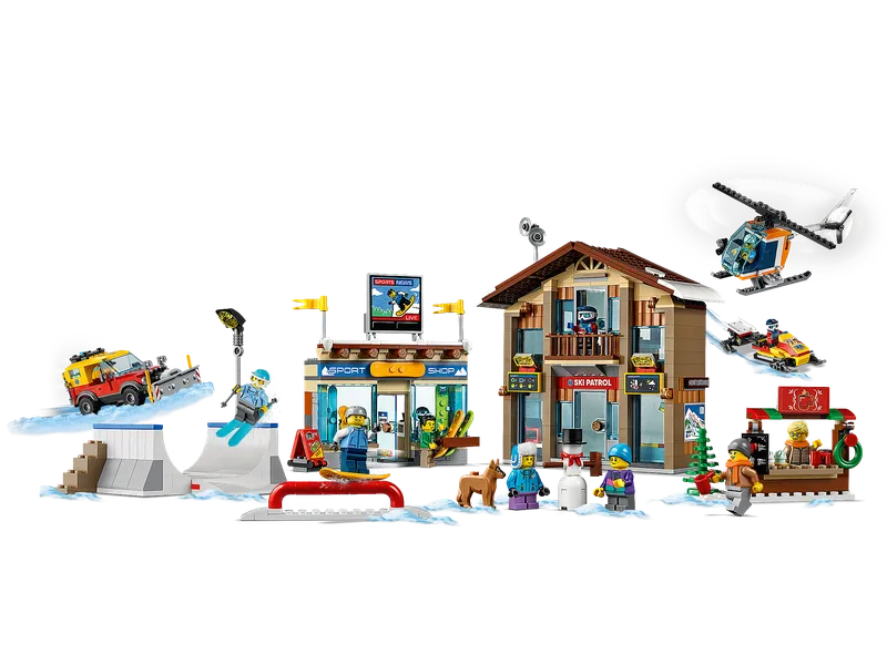 Ski Resort från LEGO – produktbild 4 av 36