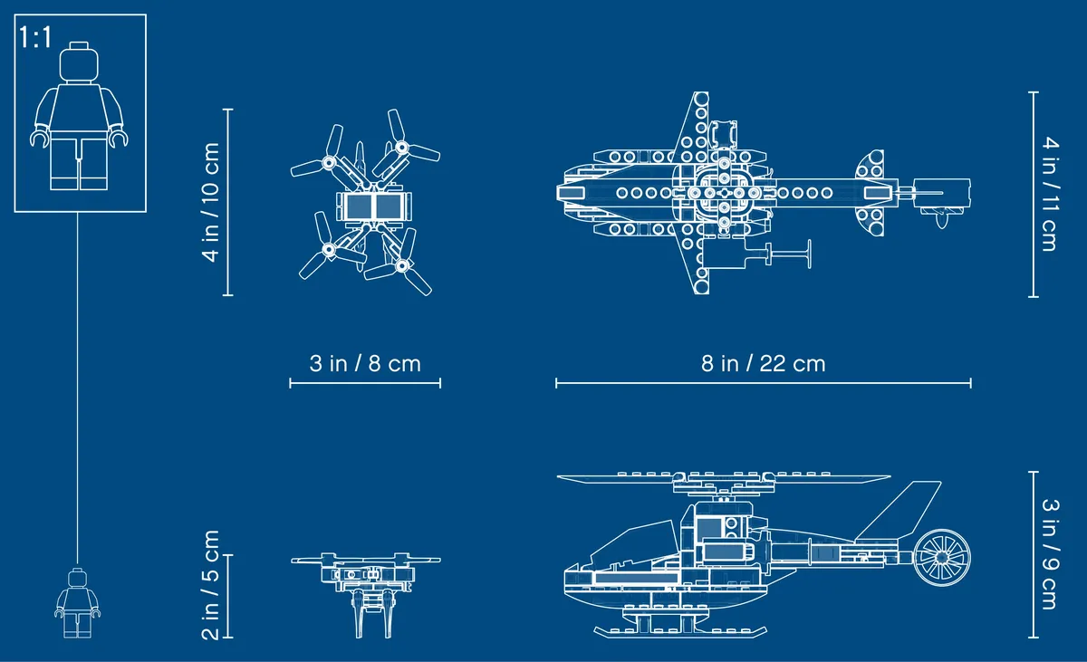 LEGO Sky Police Drone Chase (60207) - Bild 10