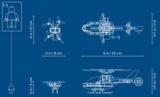 Sky Police Drone Chase von LEGO – Produktfoto 11 von 11
