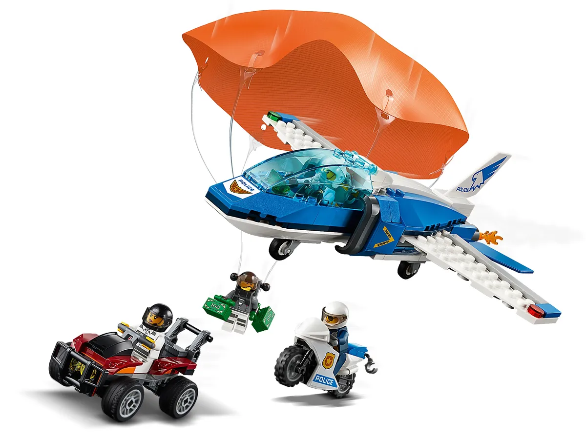 LEGO Sky Police Parachute Arrest (60208) - Bild 2