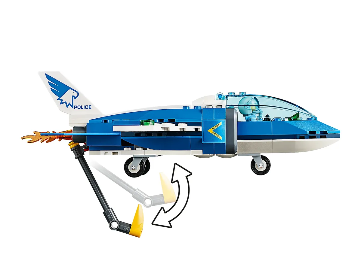 LEGO Sky Police Parachute Arrest (60208) - Bild 4
