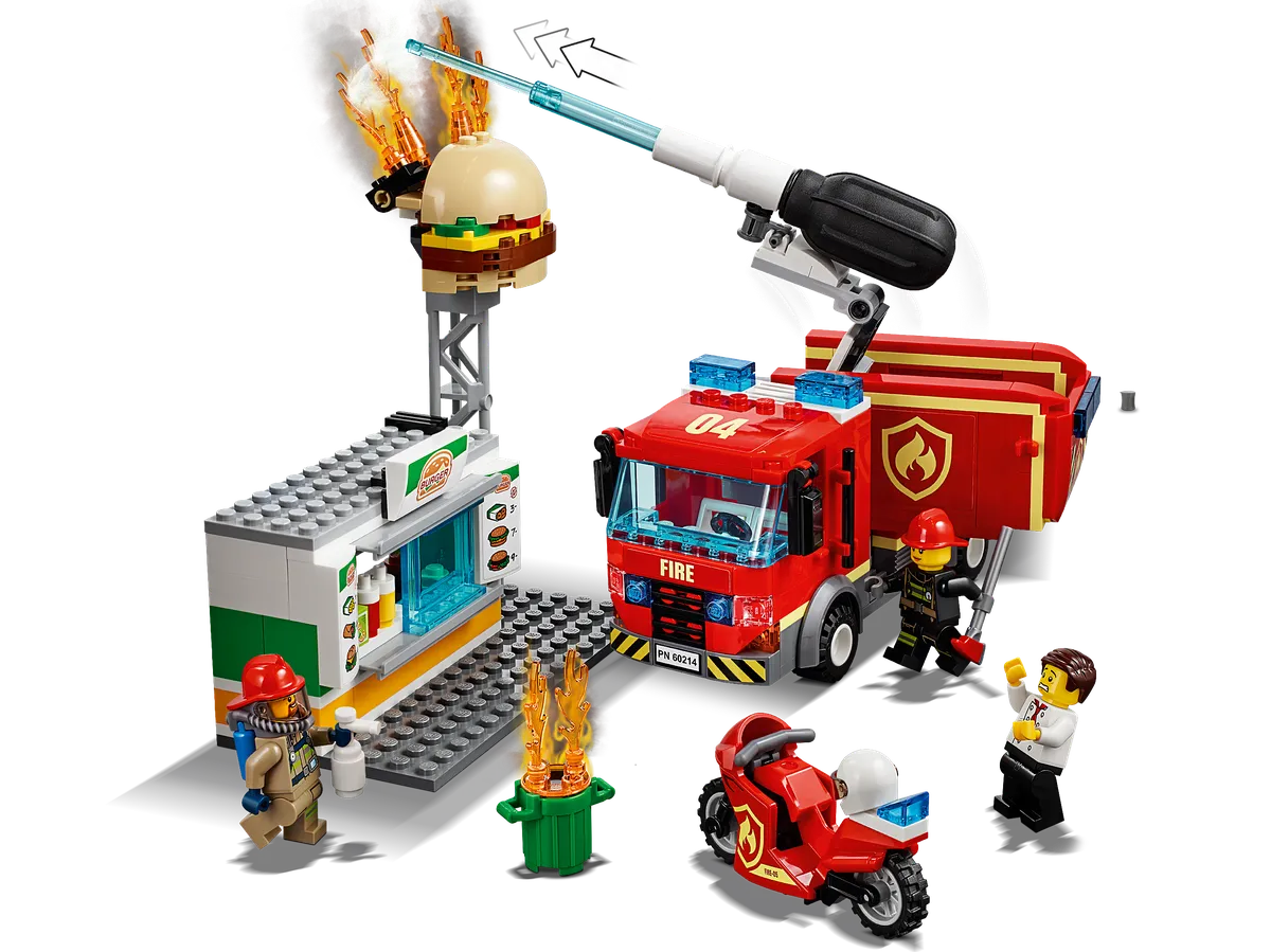 LEGO Burger Bar Fire Rescue (60214) - Bild 1