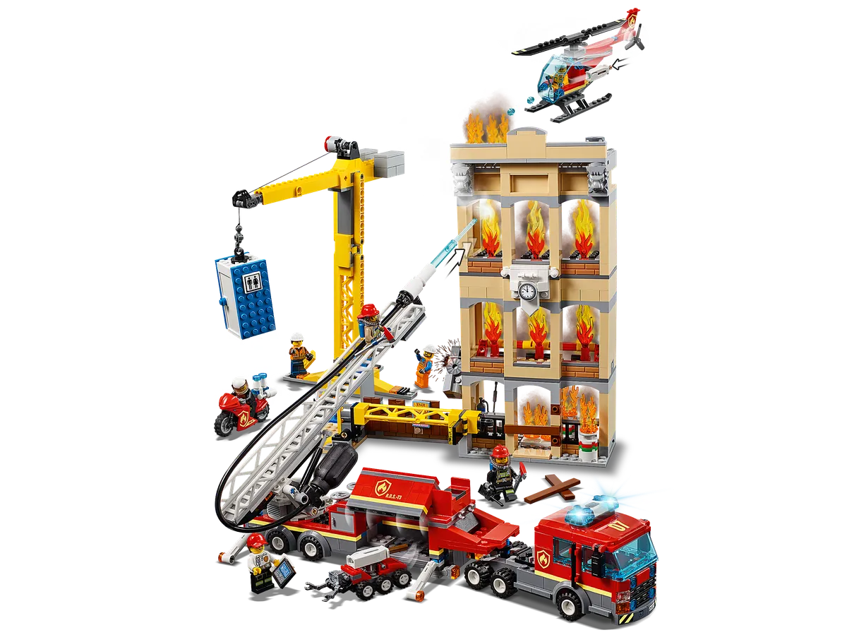 LEGO Downtown Fire Brigade (60216) - image 1