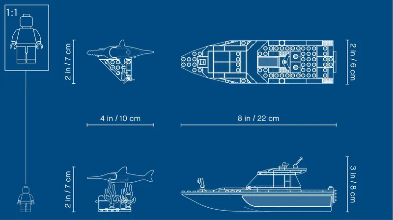 Diving Yacht von LEGO – Produktfoto 8 von 8