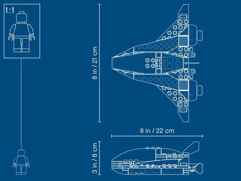 Satellite Service Mission de LEGO – photo du produit 10 sur 10