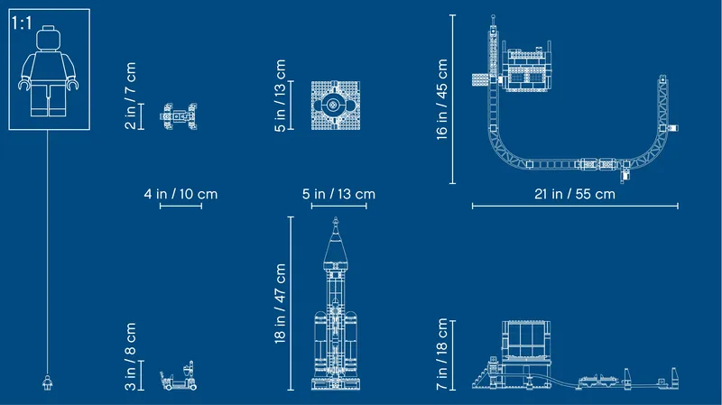 Deep Space Rocket and Launch Control by LEGO – product photo 15 of 15
