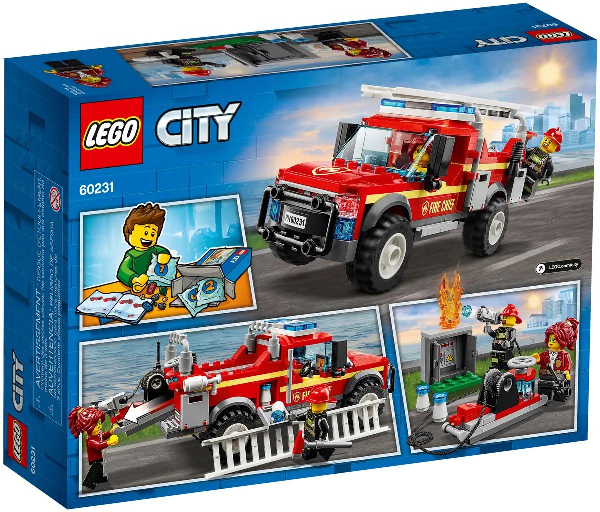 LEGO Fire Chief Response Truck (60231) - image 6