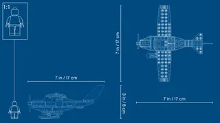Mail Plane fra LEGO – produktbillede 8 af 8