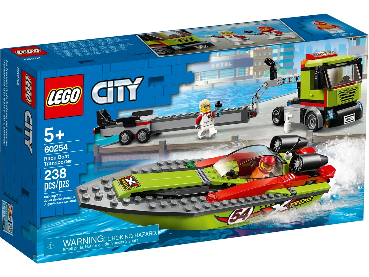 LEGO Race Boat Transporter (60254) - Bild 1