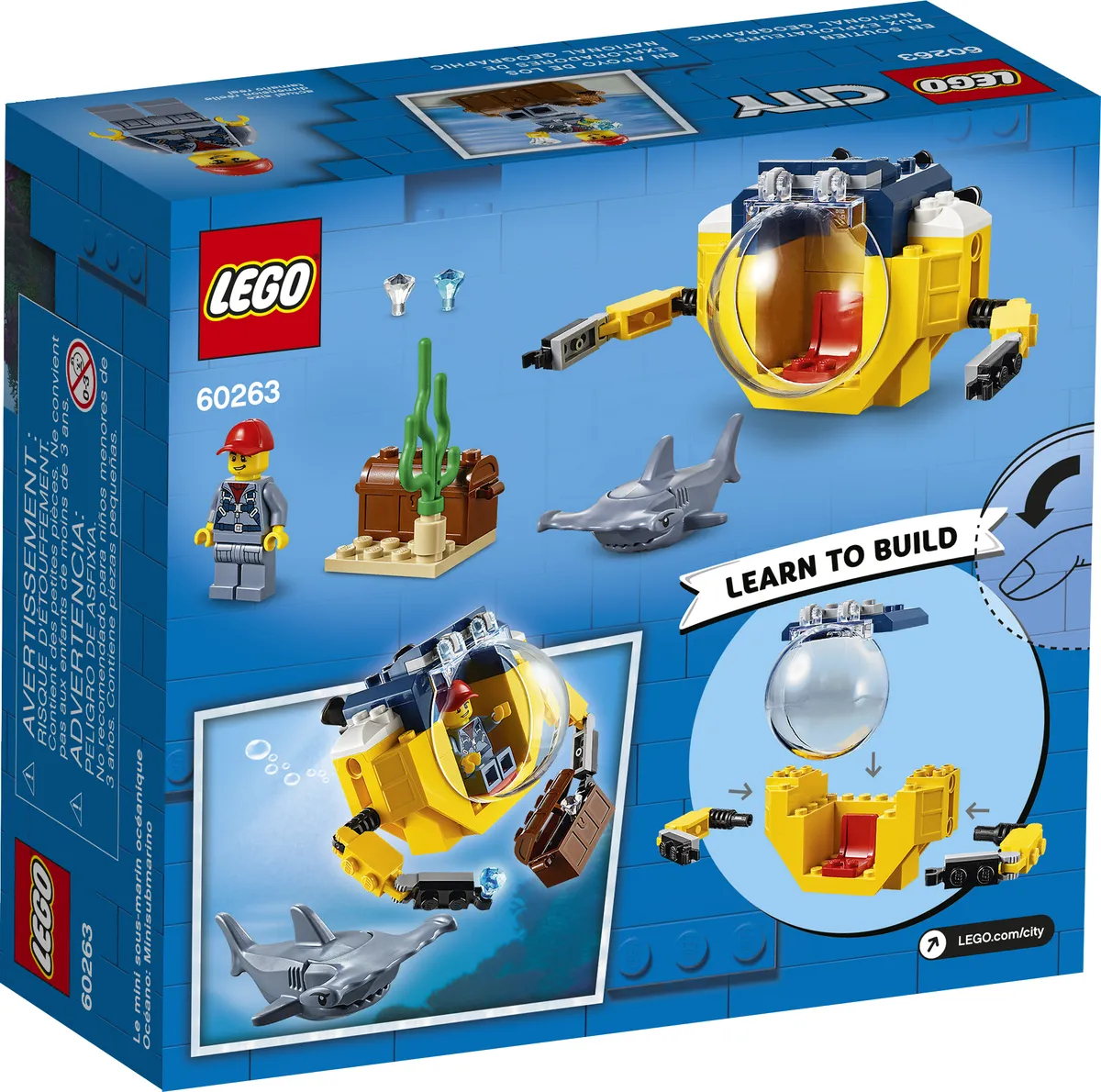LEGO Ocean Mini-Submarine (60263) - image 6