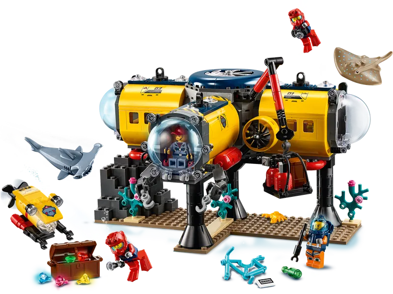 Ocean Exploration Base fra LEGO – produktbillede 3 af 11