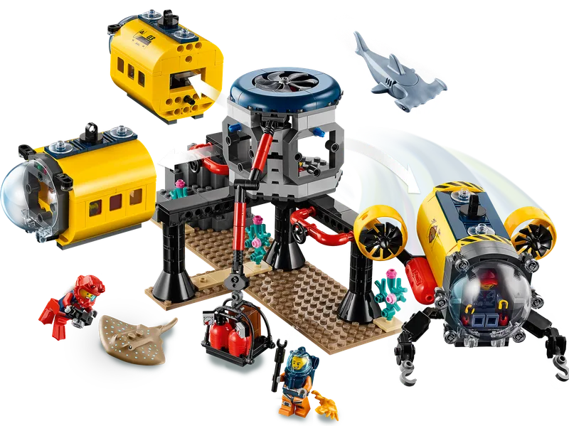 Ocean Exploration Base fra LEGO – produktbillede 4 af 11