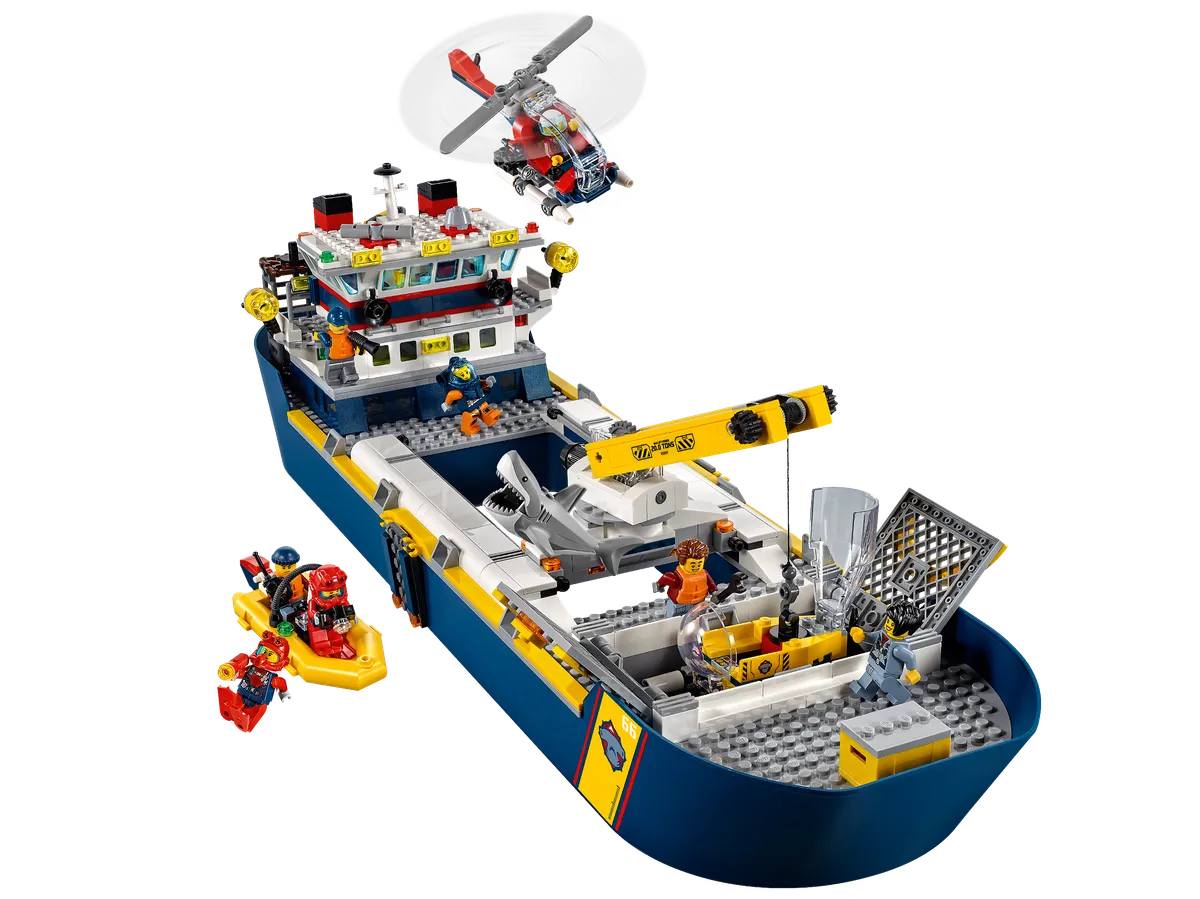 LEGO Ocean Exploration Ship (60266) - image 1