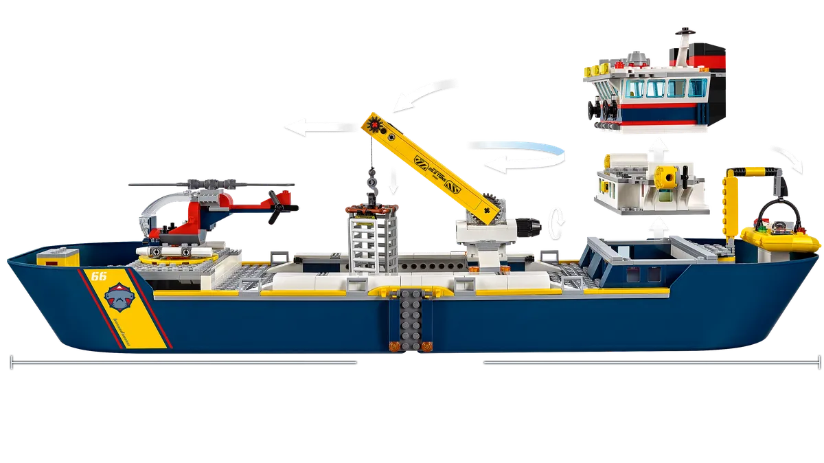 LEGO Ocean Exploration Ship (60266) - image 2