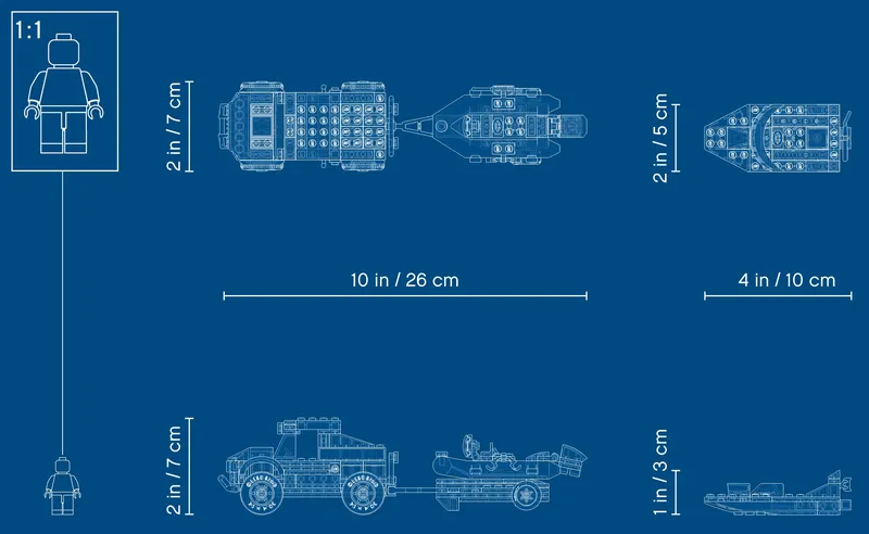 Elite Police Boat Transport by LEGO – product photo 12 of 12