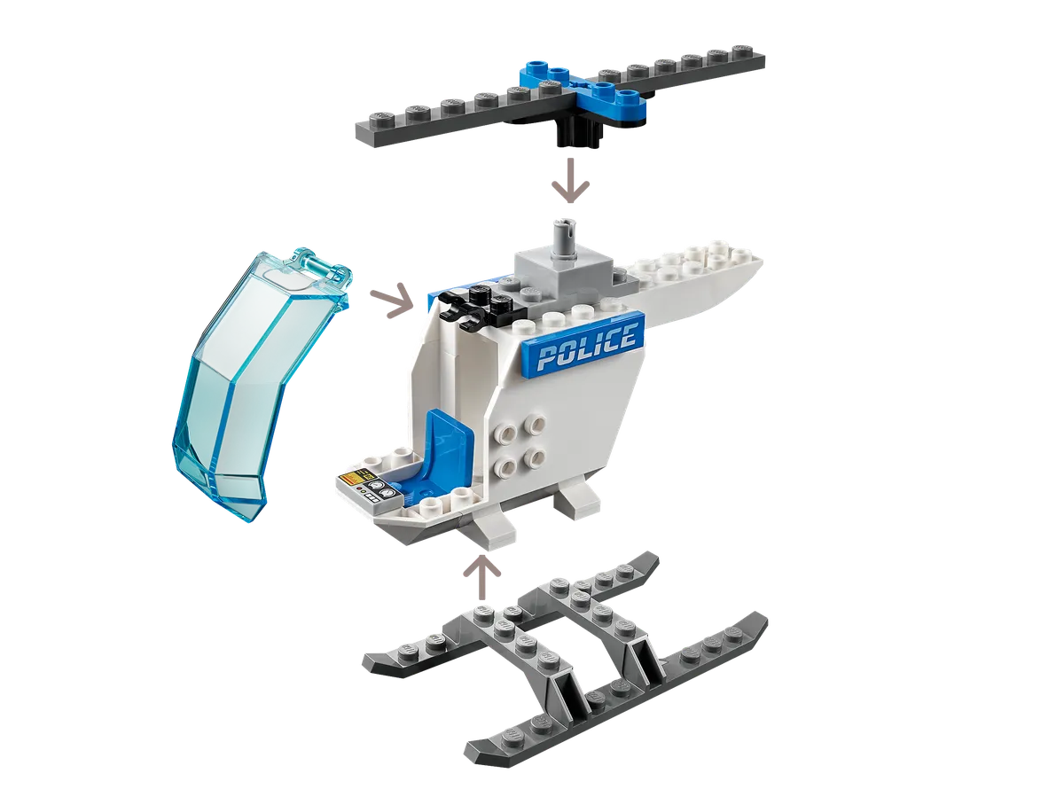 LEGO Police Helicopter (60275) - Bild 3