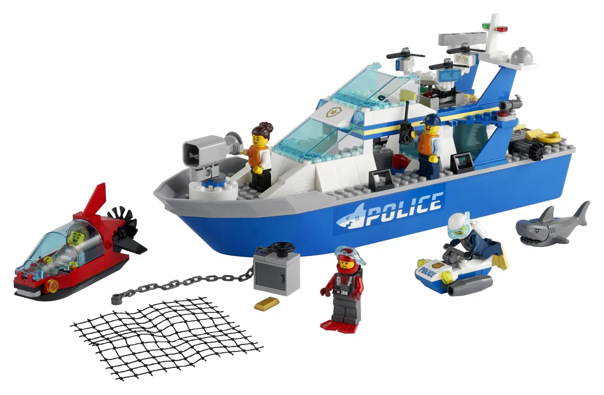 LEGO Police Patrol Boat (60277)