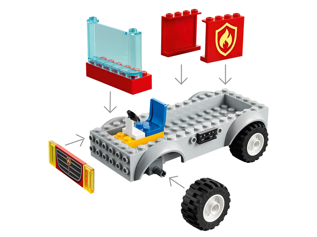LEGO Fire Ladder Truck (60280) - image 3