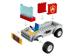 LEGO Fire Ladder Truck (60280) - afbeelding 5