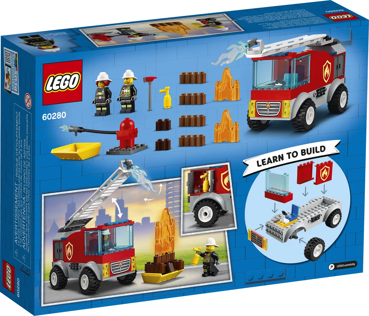 LEGO Fire Ladder Truck (60280) - image 7
