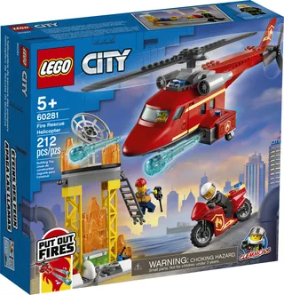 Fire Rescue Helicopter van LEGO – productfoto 2 van 13