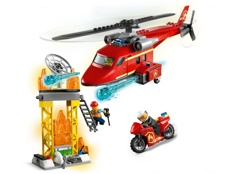Fire Rescue Helicopter van LEGO – productfoto 3 van 13