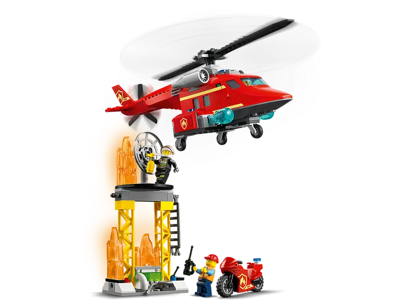 Fire Rescue Helicopter van LEGO – productfoto 6 van 13