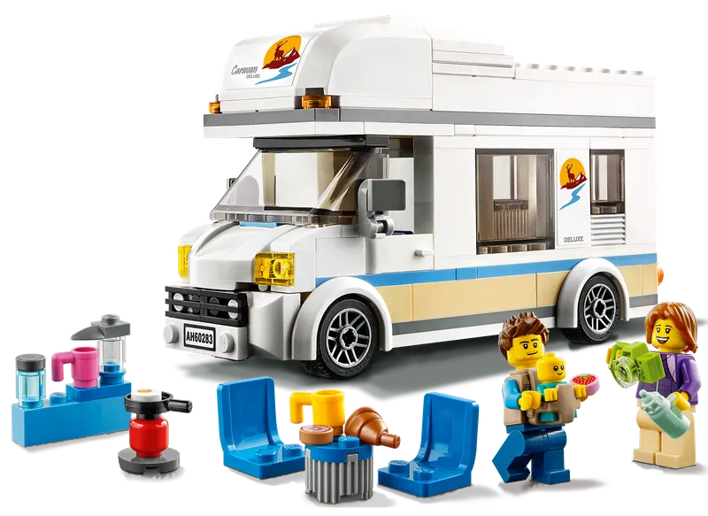 Holiday Camper Van van LEGO – productfoto 3 van 13