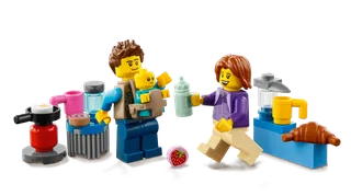 Holiday Camper Van van LEGO – productfoto 4 van 13